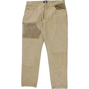 Frye Mens 5 Pocket Regular Straight Leg Jeans, Brown, 38W x 32L, DM